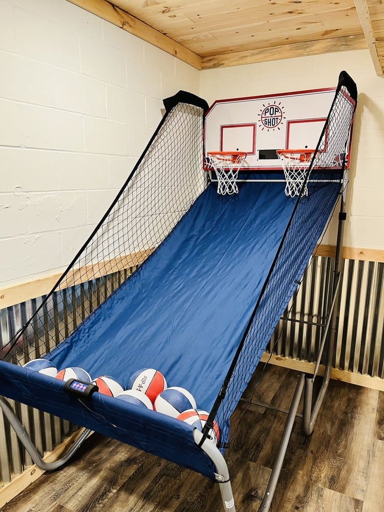 Pop-a-shot is a favorite among our guests.