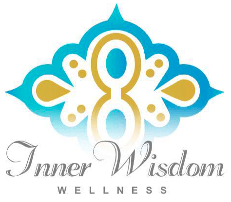 Inner Wisdom Wellness logo for in-cabin massage and healing services in Hocking Hills