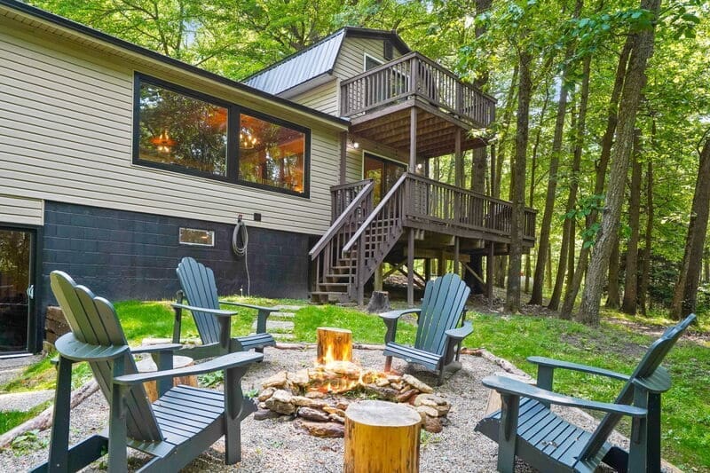 Photo of Notestone Cabin by The Woodlands at Hocking Hills